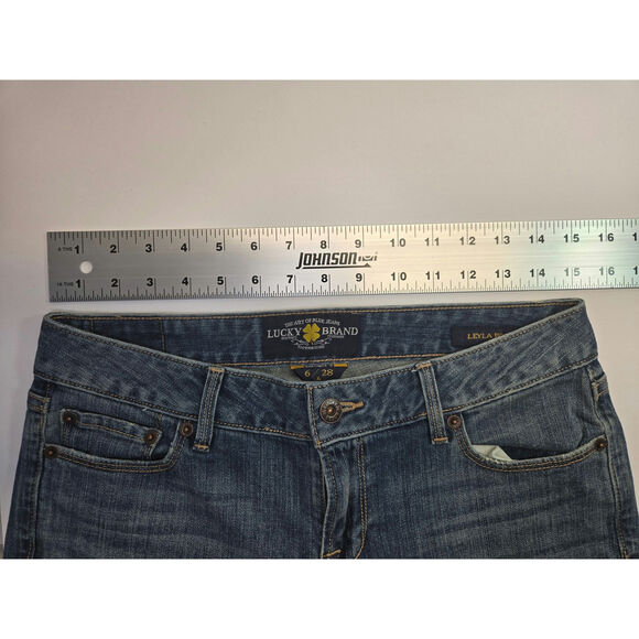 Lucky Brand Jeans Leyla Boot Cut Jeans sz 6/28 - Picture 8 of 8